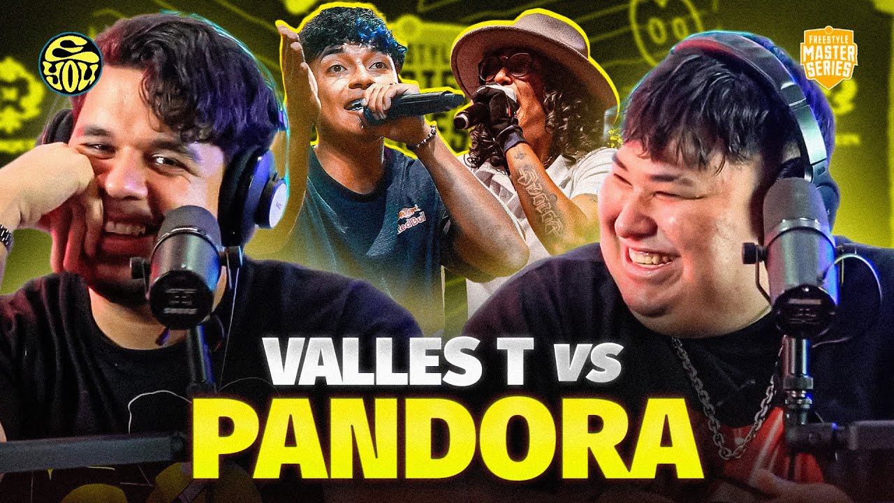 LAS ENTRADAS DE VALLES T SON PERFECTAS! - Reacción a PANDORA vs VALLES T - FMS Col - EYOU TV