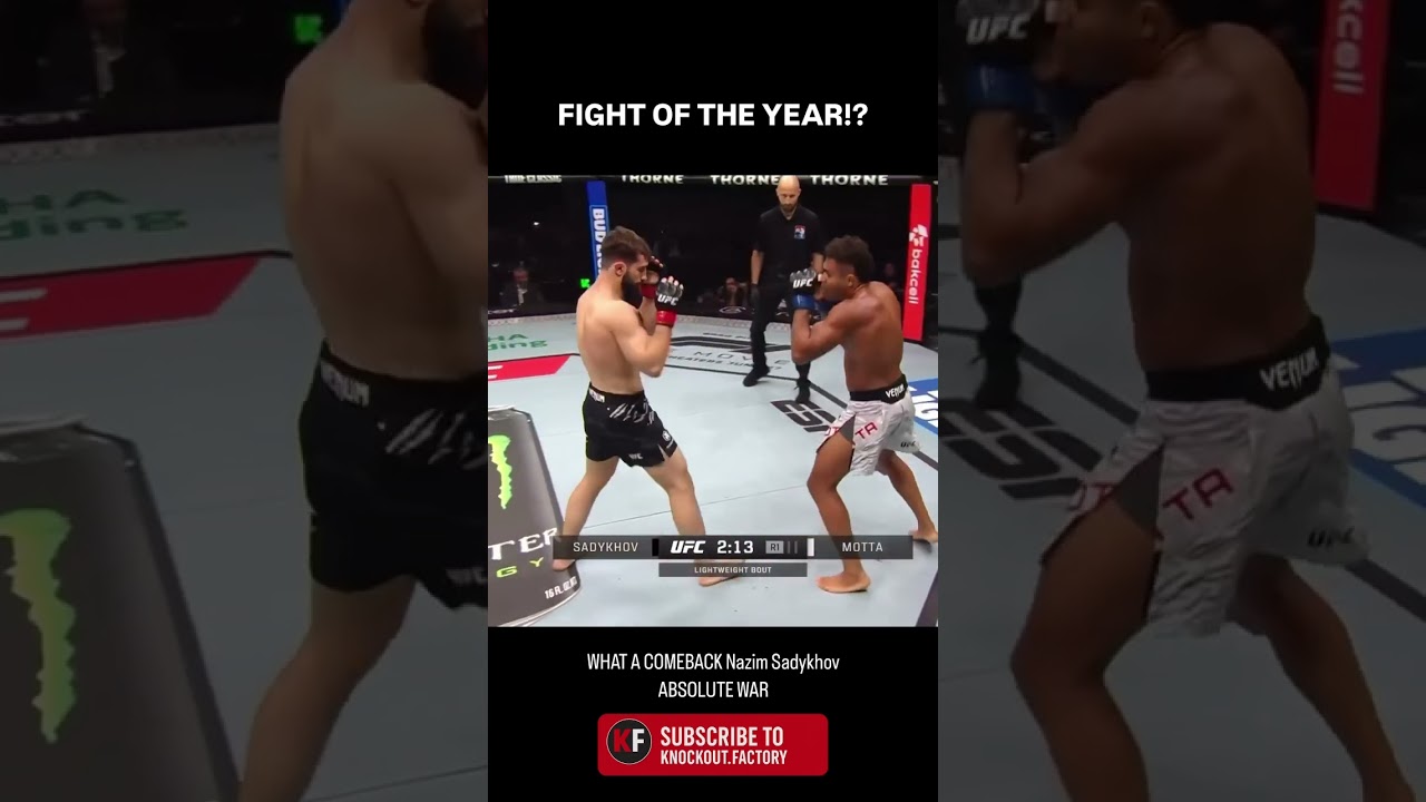 NAZIM SADYKOV GETS THE KO AFTER AN EPIC FIGHT OF THE YEAR 