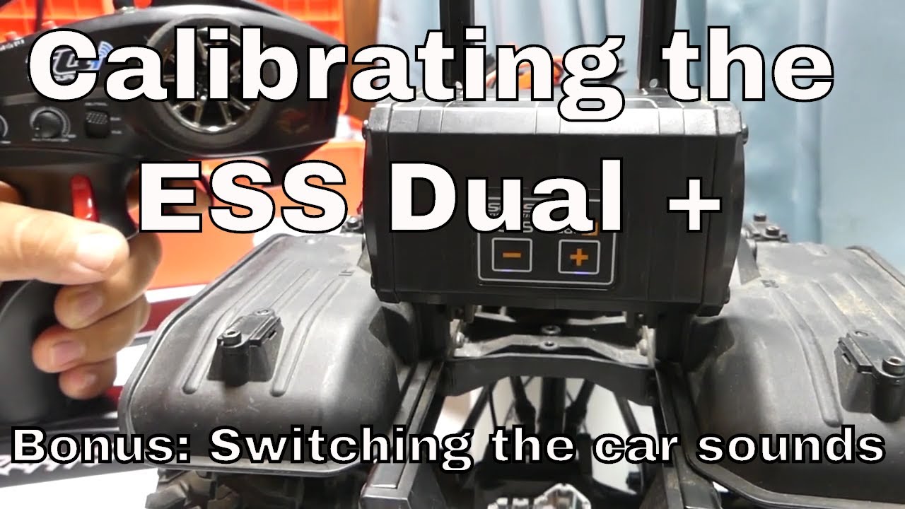 Sense Innovations Ess Dual Plus Calibration and Switching Car Sounds on Traxxas TRX4 Bronco