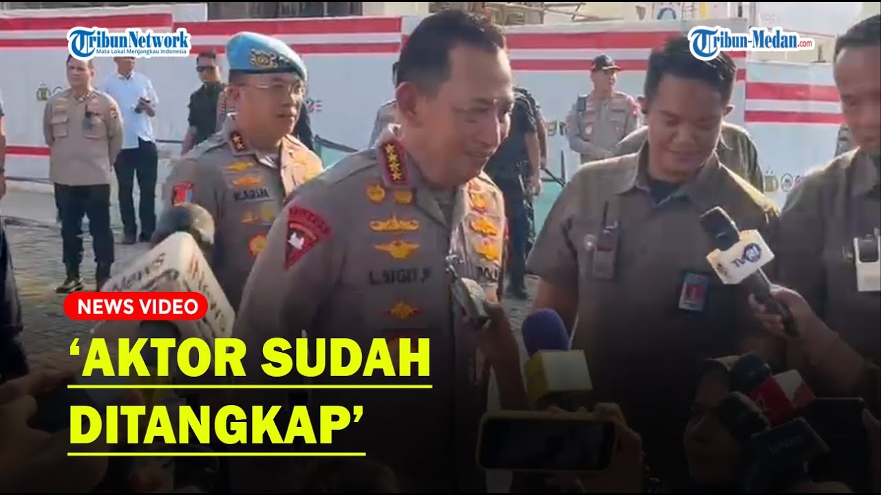 KAPOLRI Jenderal Sigit: Aktor Sudah Ditangkap❗