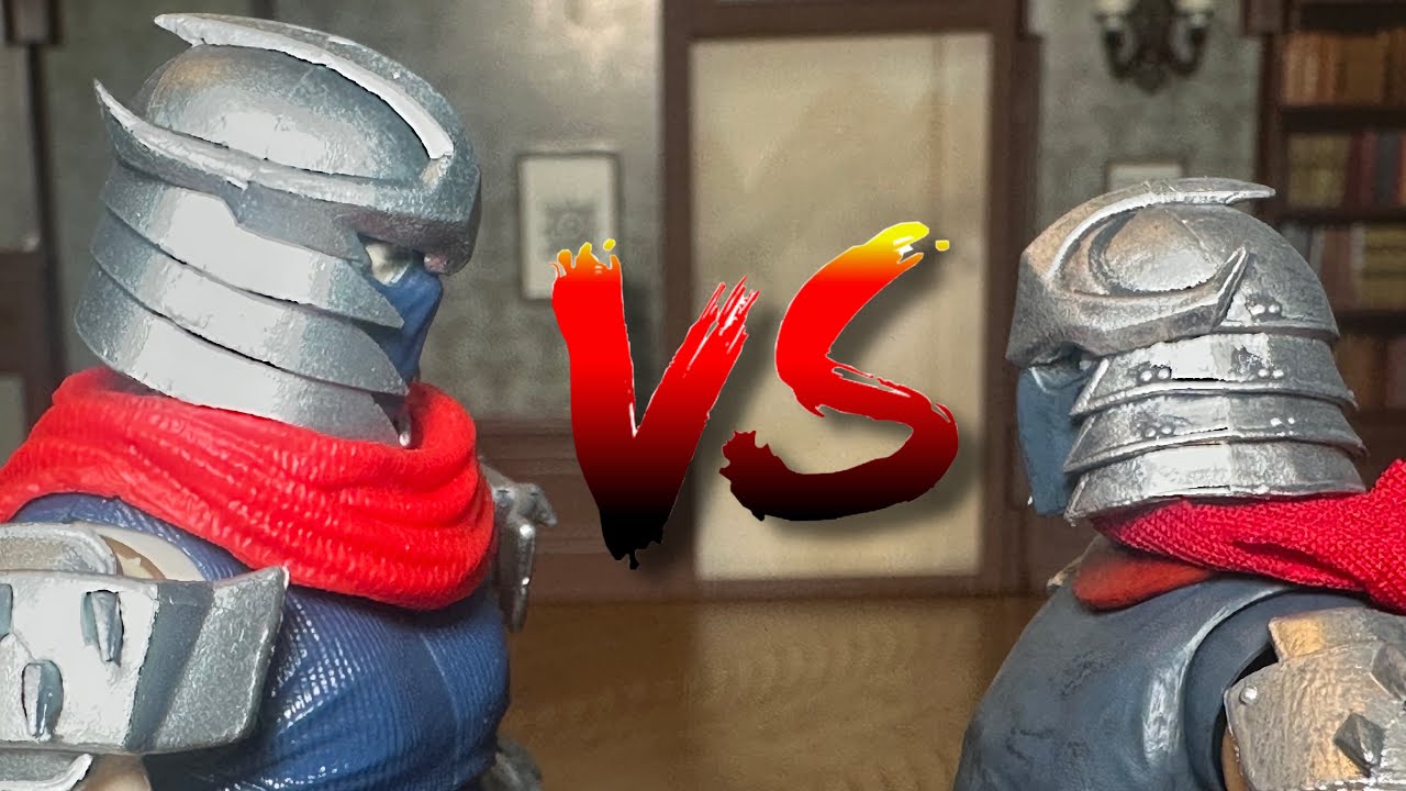 Battle of the “IDW” Shredders - Loyal Subjects Vs McFarlane!! 