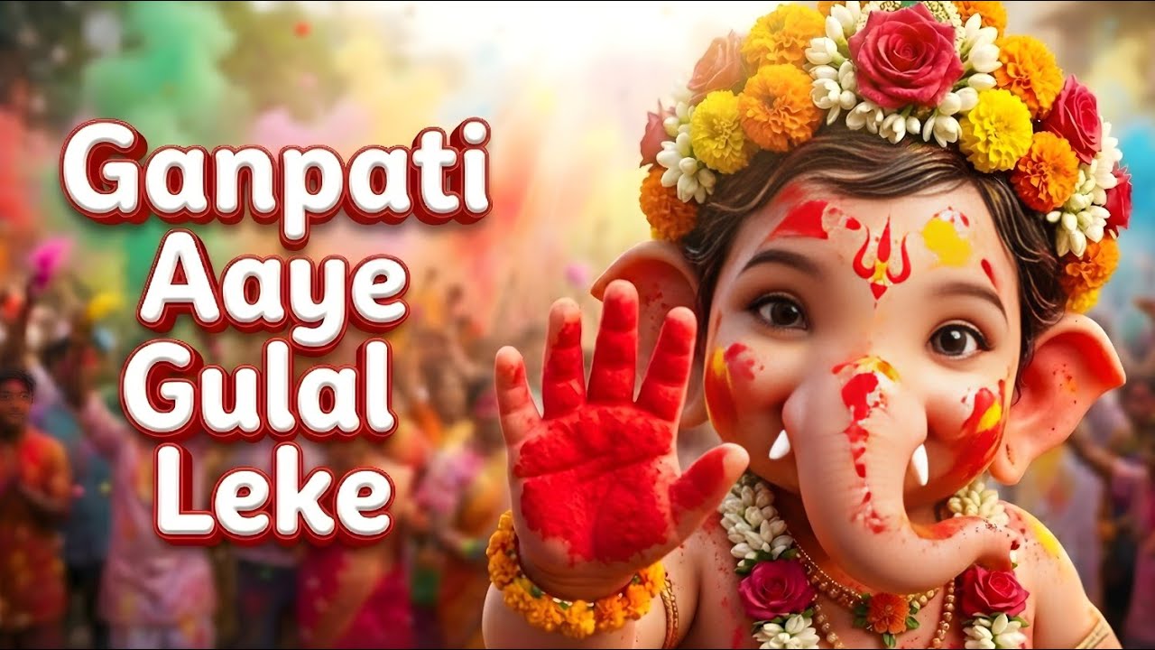 Ganpati Aaye Gulal Leke | Holi Special Song | Rudrasync | Official Music 2026