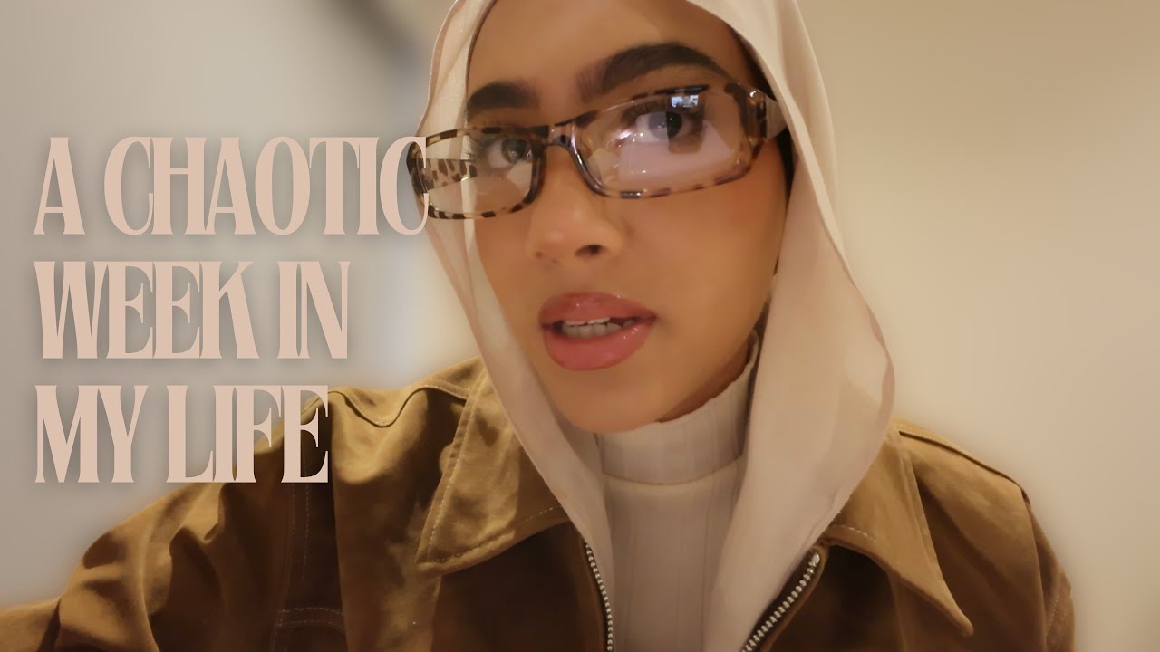 a chaotic week in my life | university deadlines, fashion student 