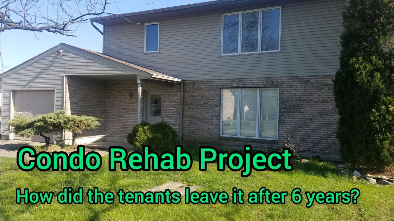 New Condo Rehab Project:  How did the tenant leave it?