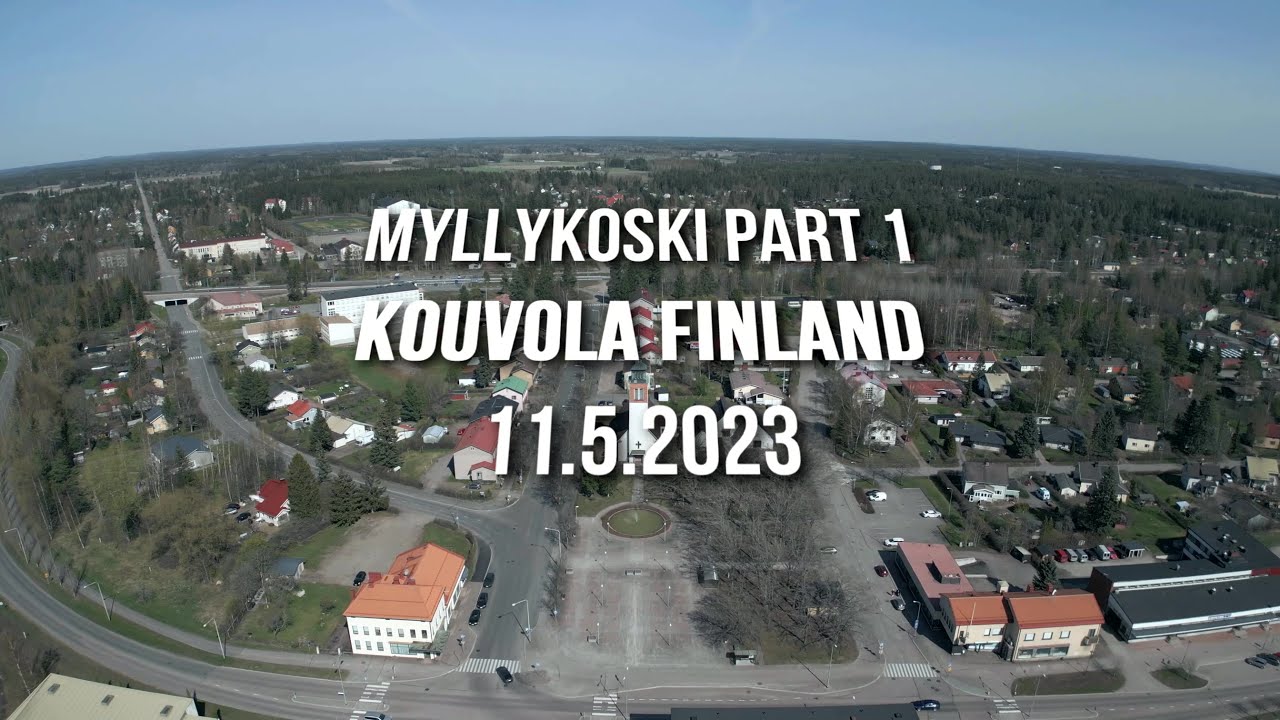 Myllykoski part 1 | Ilmakuvat Kouvola - Dronevideos from Finland