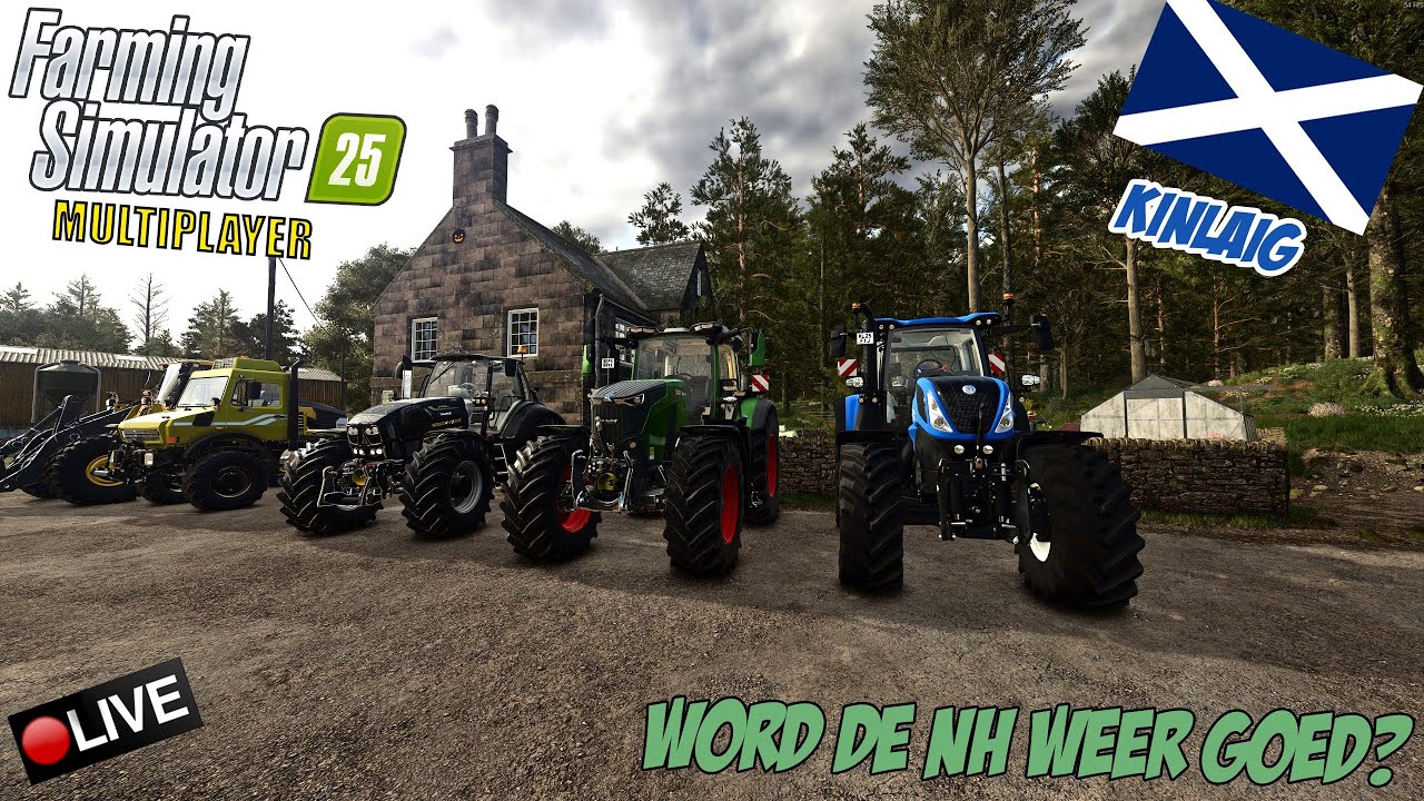 🔴 Kinlaig | WORD DE NH WEER GOED? | WELCOME TO SCOTLAND | !fs25 #fs25 #ls25