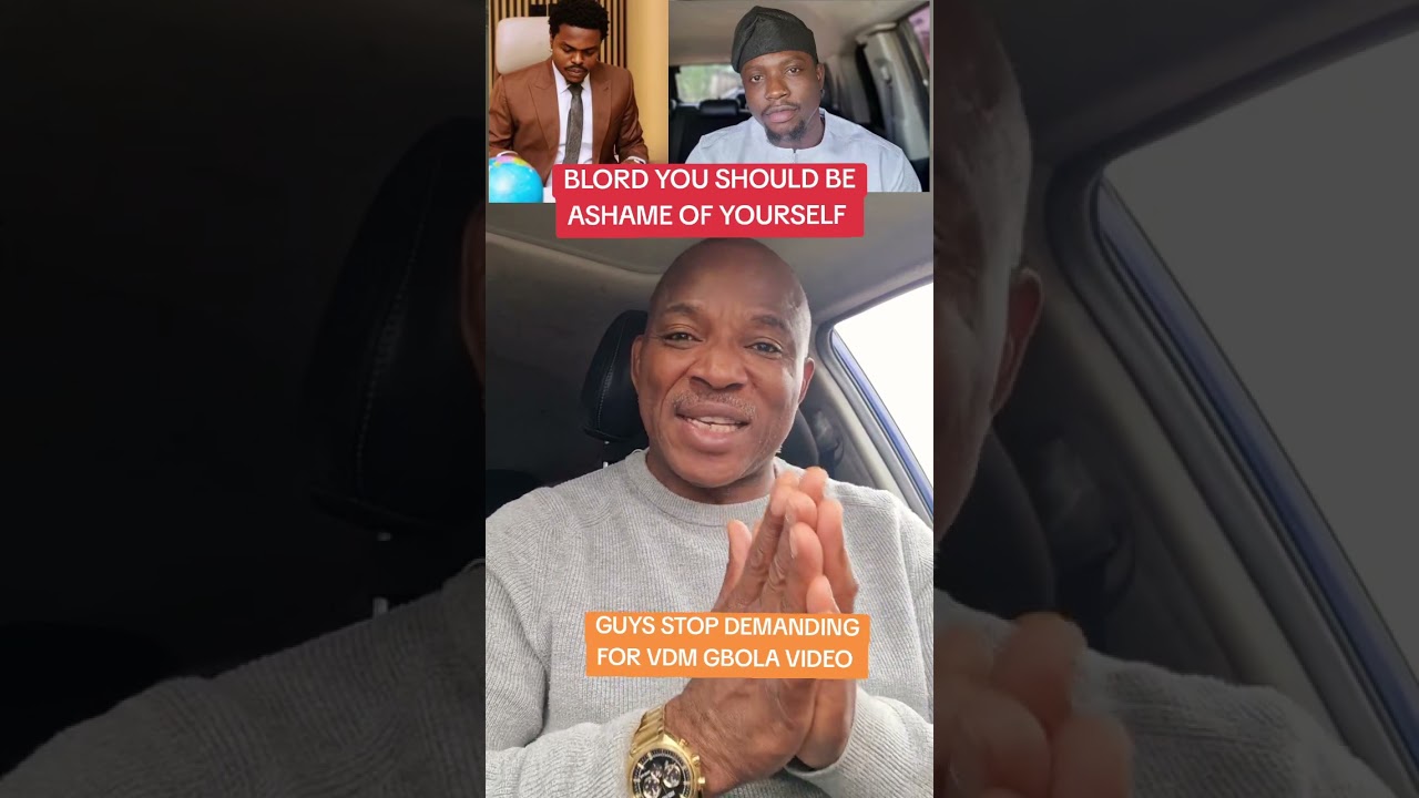 #Stop demanding for VDM GBOLA video #Blord you should be ashame #youtube Nigeria