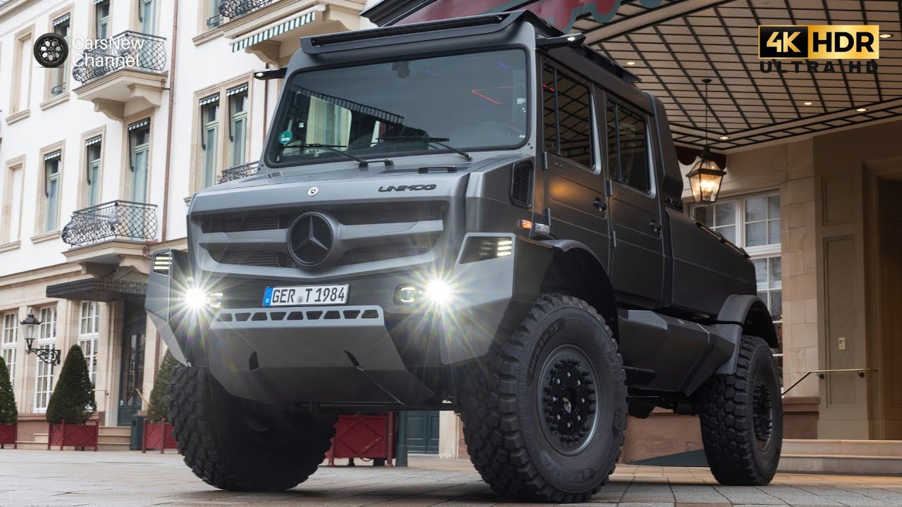 Mercedes-Benz Unimog 2027 | Интерьер, экстерьер и вождение по бездорожью [4K]