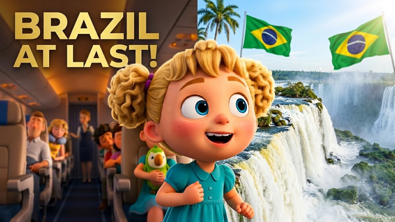 Удивительное семейное путешествие в Бразилию! 🇧🇷 | Простая история на английском языке | Практика...