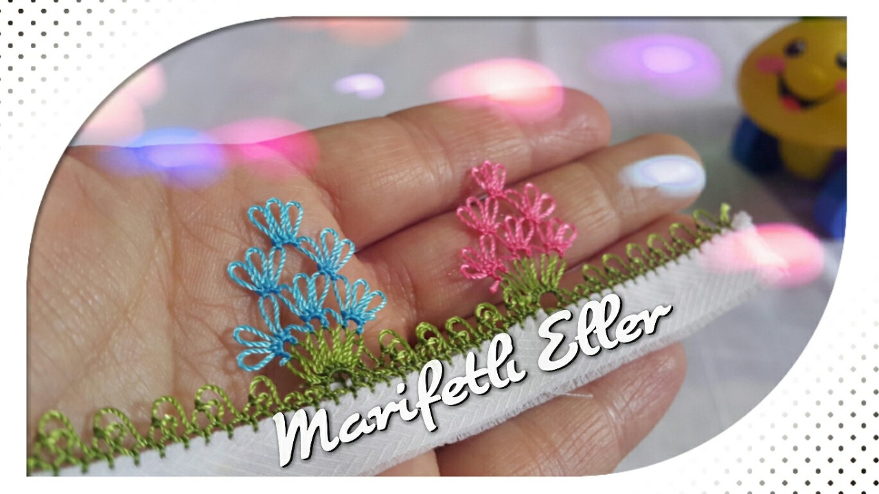 İğne Oyası Pır Pır Çilek Modeli Yapılışı | 62. Model