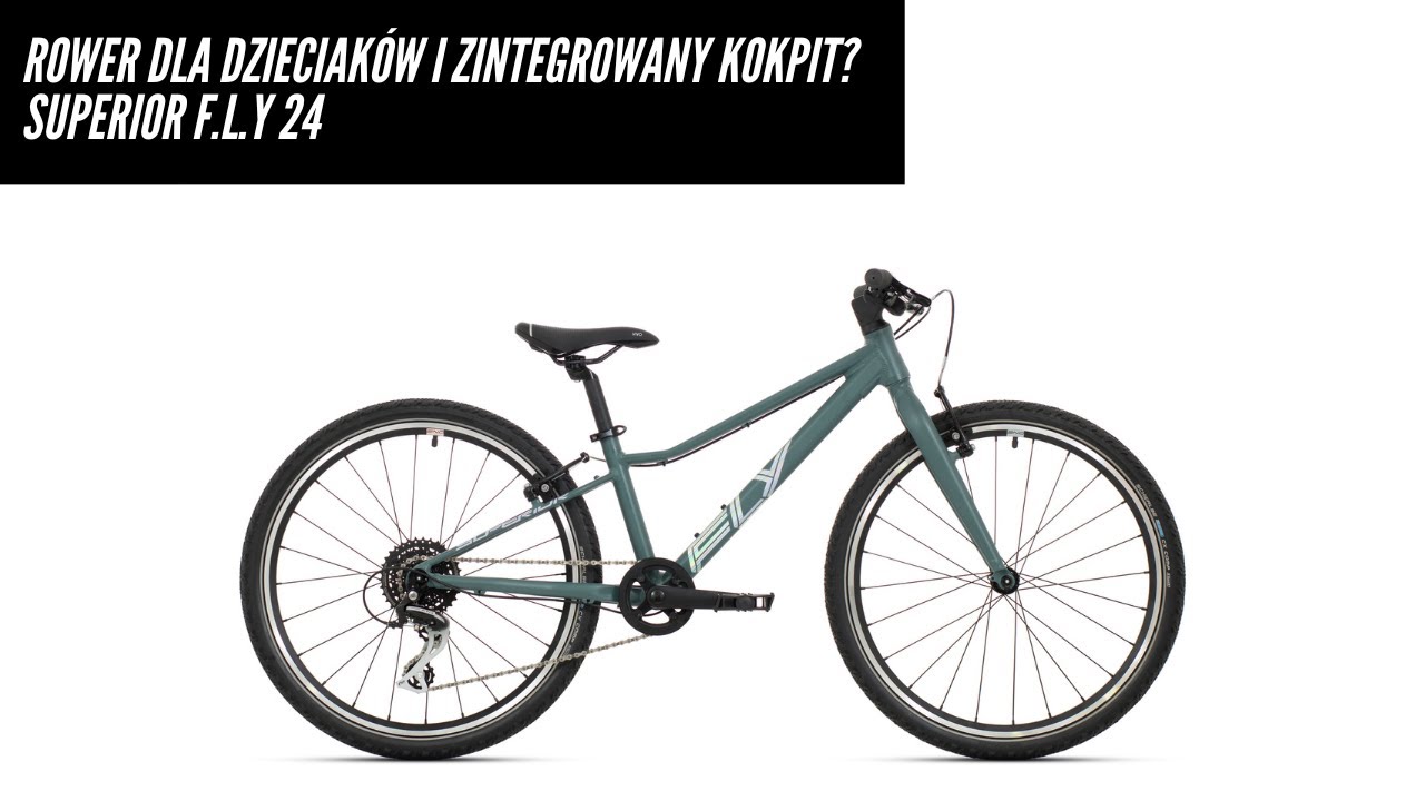 Rower dla dzieciak&oacute;w i zintegrowany kokpit? Superior F.L.Y 24 coś nam przypomina...