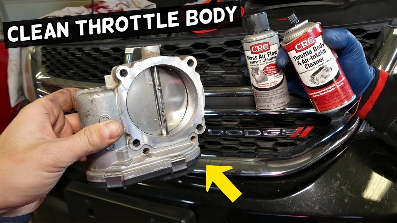 HOW TO CLEAN THROTTLE BODY ON DODGE JOURNEY FIAT FREEMONT