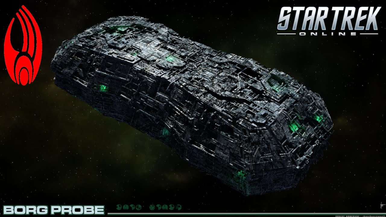Зонд Боргов, он же Голокорабль | Сборка темы Боргов | Star Trek Online
