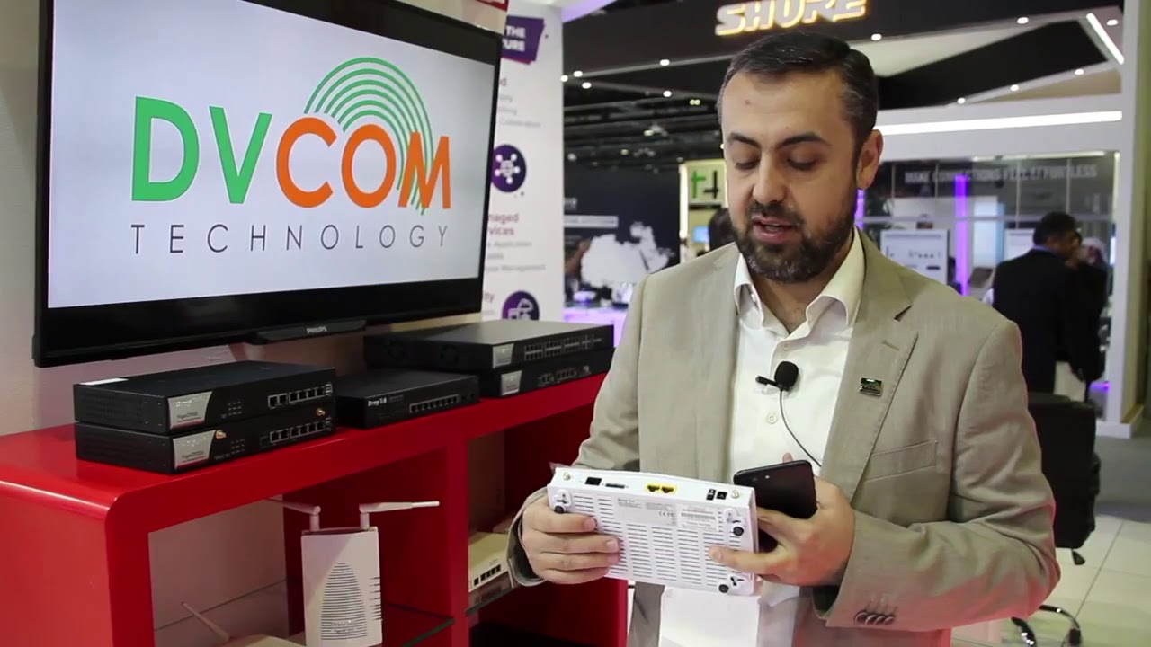 DrayTek Solution (Arabic) at #GITEX2018. #dvcom