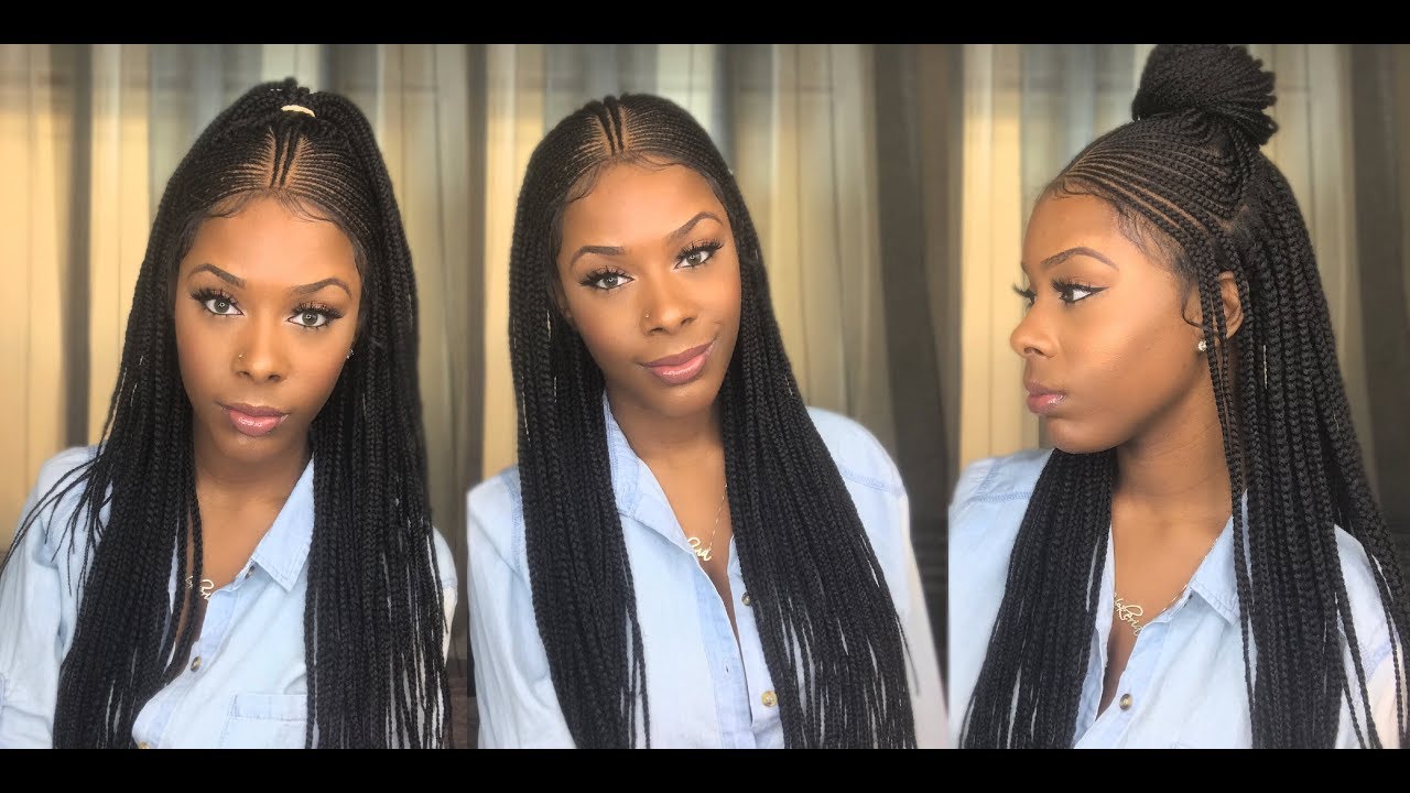 Sensationnel Synthetic Swiss Lace Wig - Fulani Cornrow * HairSoFlyShop *