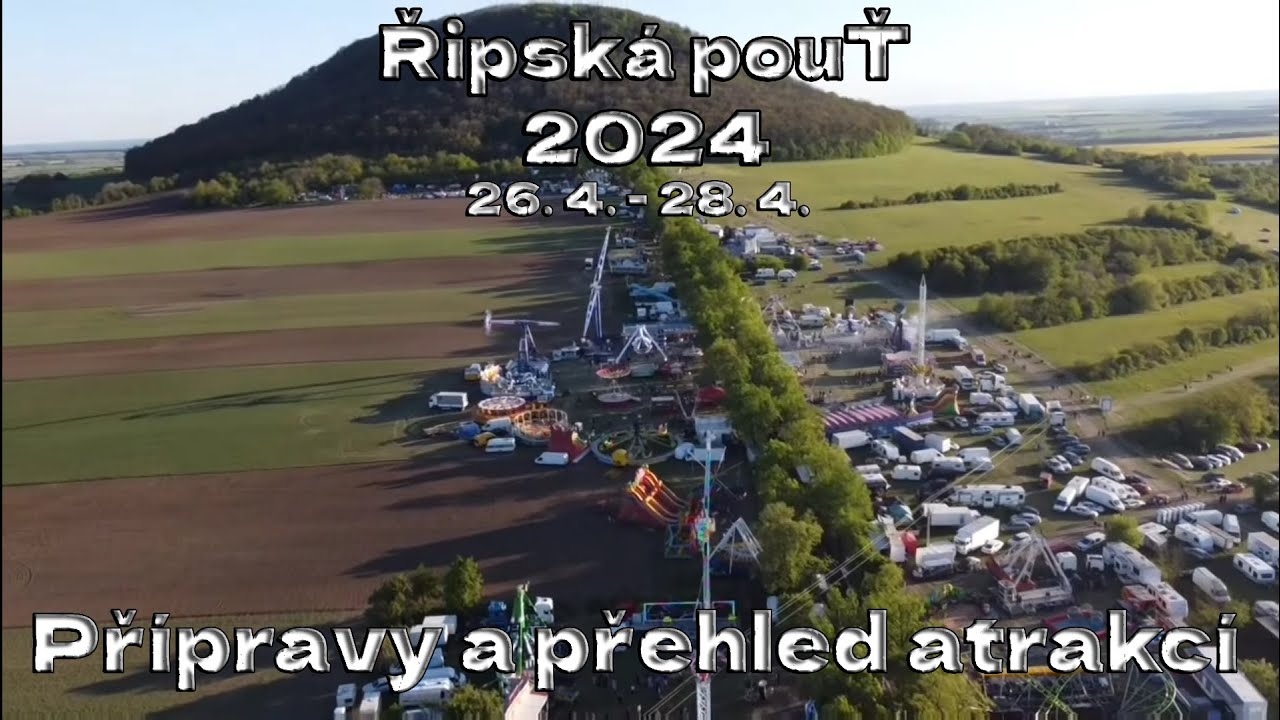 Řípská pouť 2024 - PŘÍPRAVY A PŘEHLED ATRAKCÍ