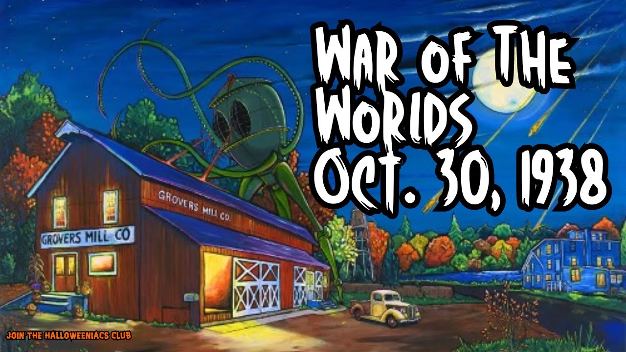 The 1938 Broadcast of The War of the Worlds | 🛸  Ambience for every October 30th
