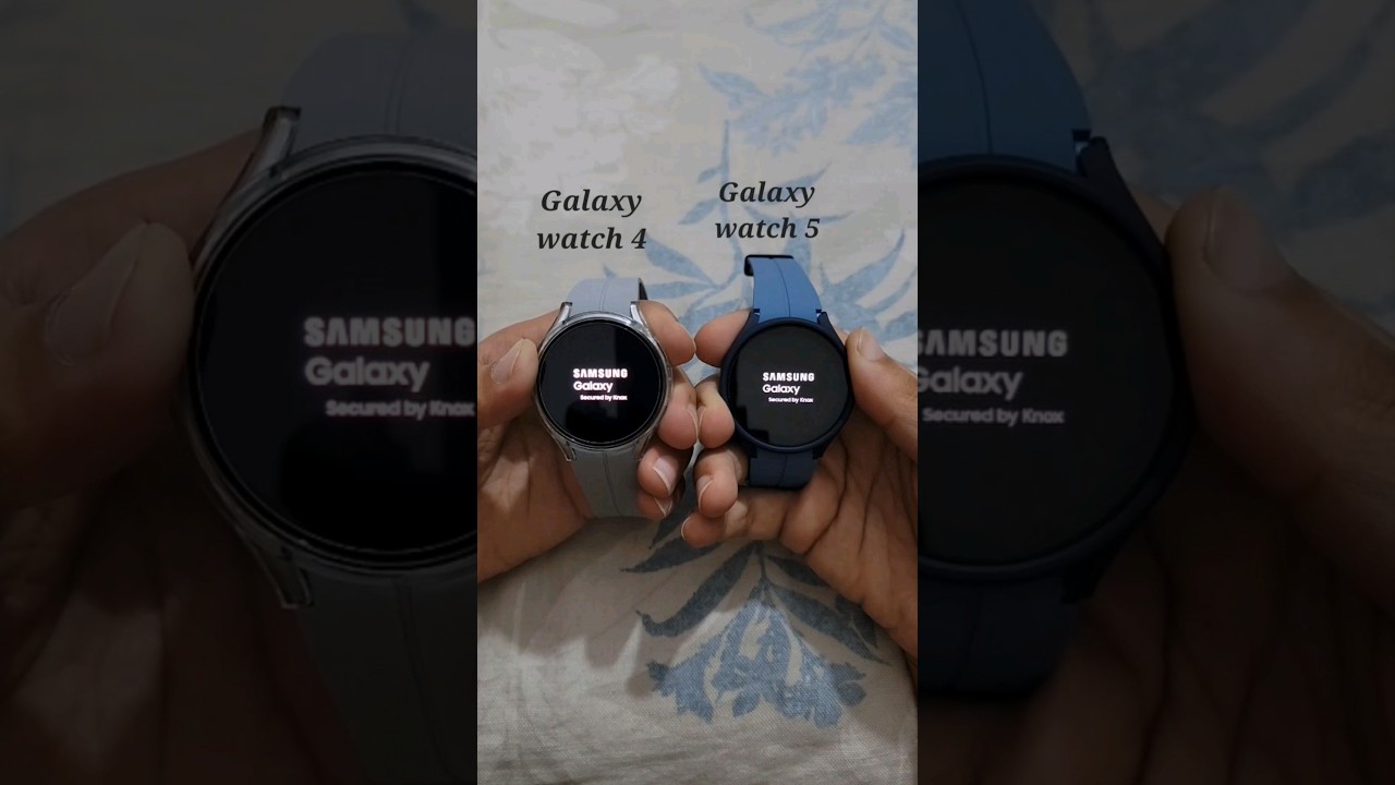 Samsung galaxy watch 4 vs Watch 5