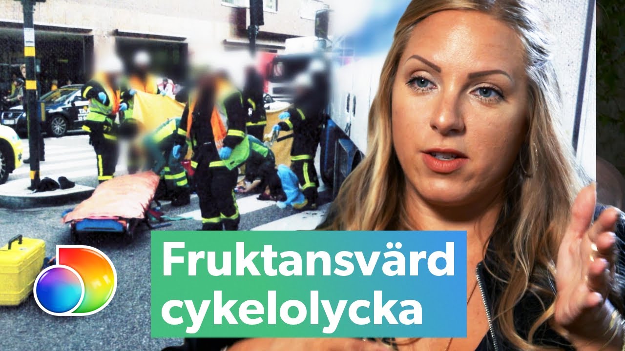 Nina förlorade sitt ben efter att ha blivit påkörd av lastbil | Trafikpoliserna | discovery+ Sverige