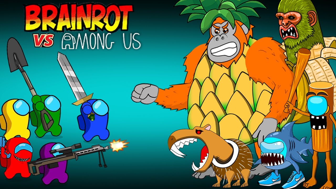 AMONG US VS ITALIAN BRAINROT ANIMATION