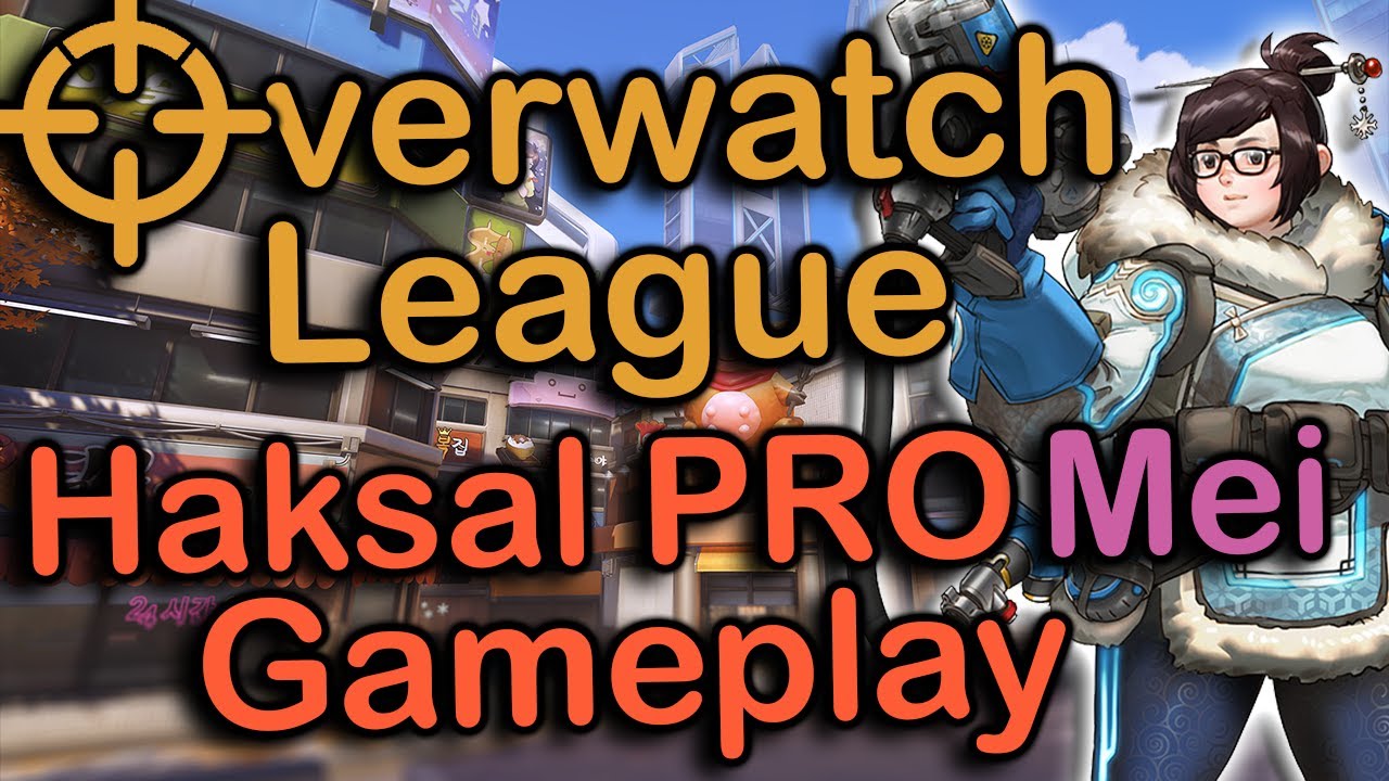 Overwatch League Pro Gameplay | Haksal as Mei | Busan | Overwatch Gameplay (Mei POV)