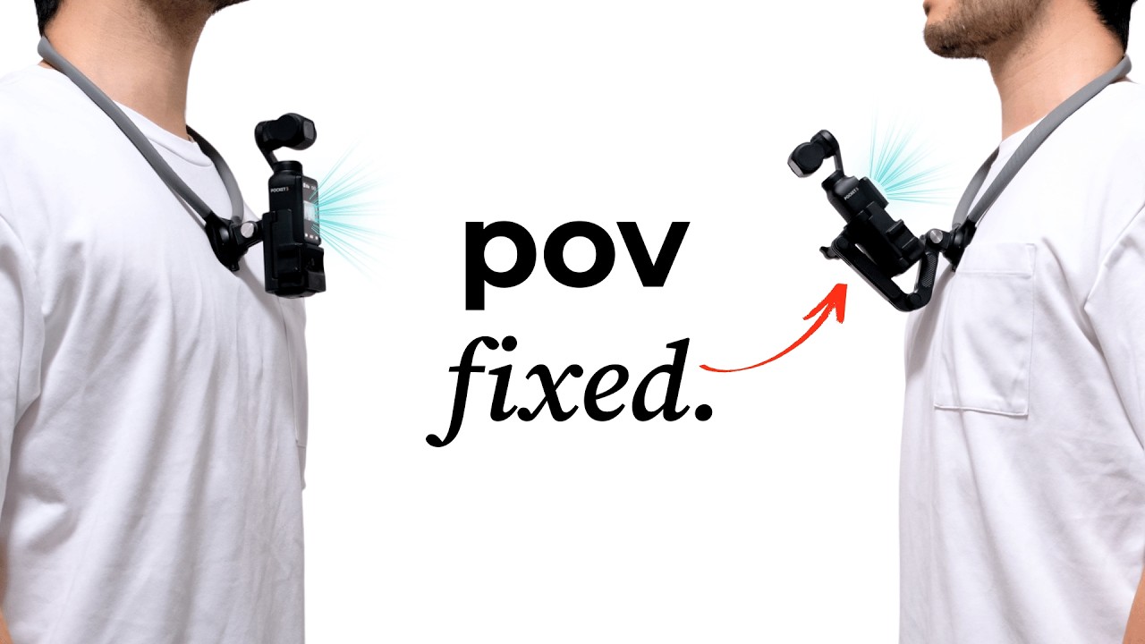 The Missing Accessory for Osmo Pocket 3 Top-Down POV