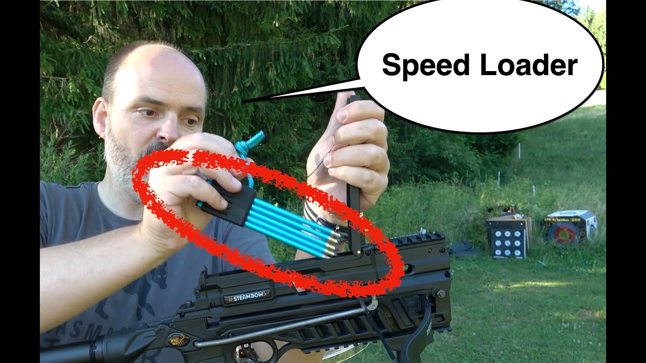 Was kann der Steambow Stinger Speedloader?