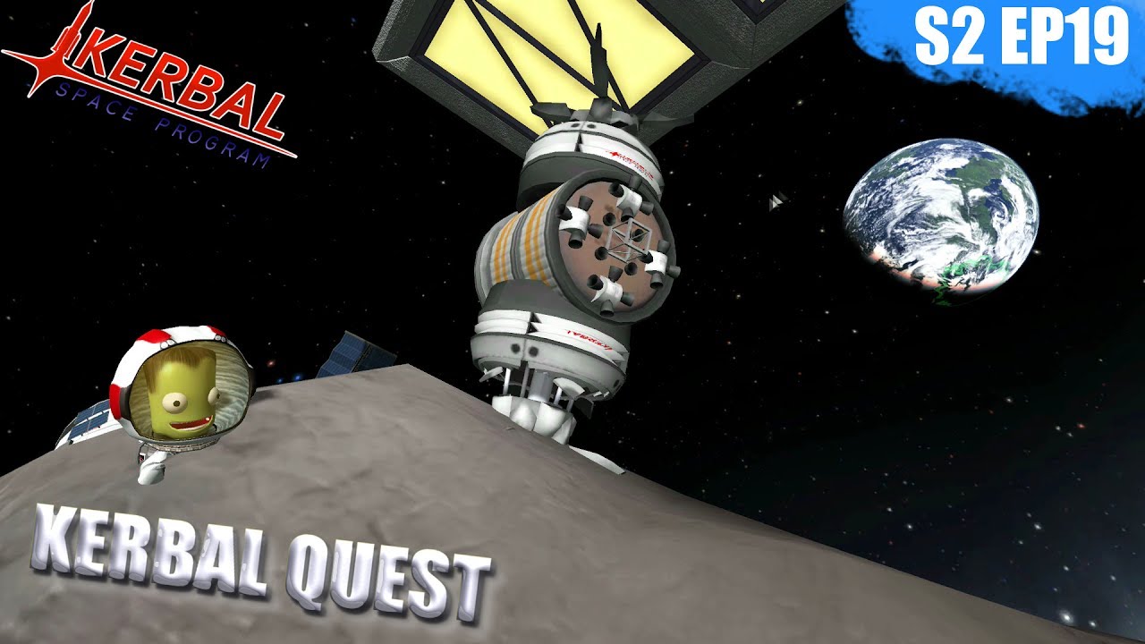 Kerbal Quest S2 - ASTEROID EATING KERBALS! - Kerbal Space Program - Part 19