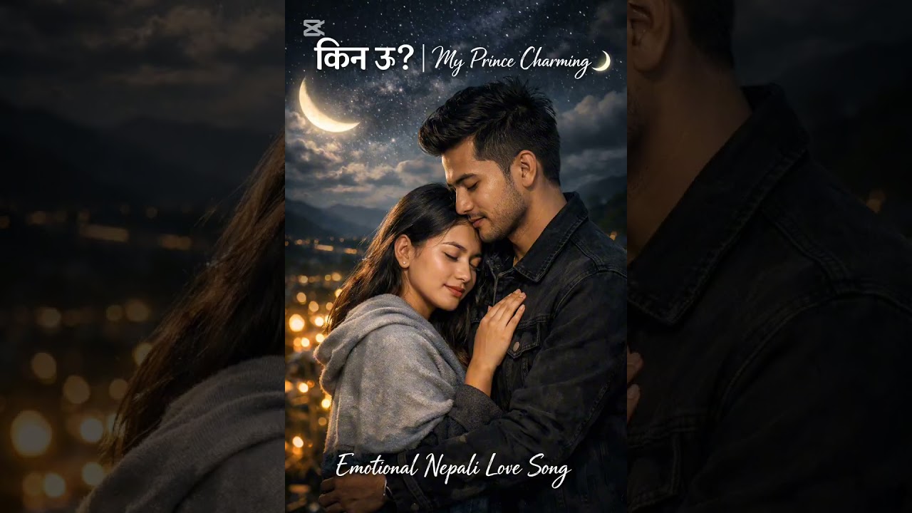 किन ऊ? | My Prince Charming 🌙🖤 | Emotional Nepali Love Song