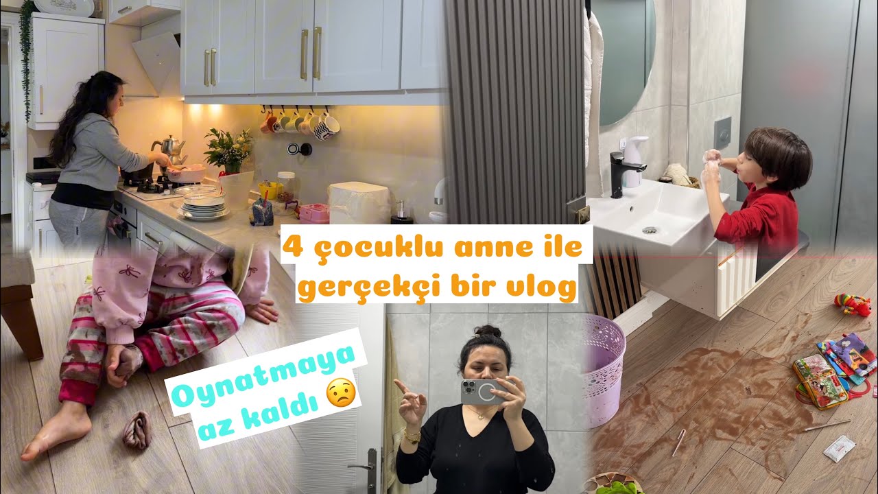 VLOG/BU ÇOCUK BENİ DELİRTECEK 😫/TEMİZLİK/GÜNÜN MENÜSÜ/BİTMEYEN İŞLER