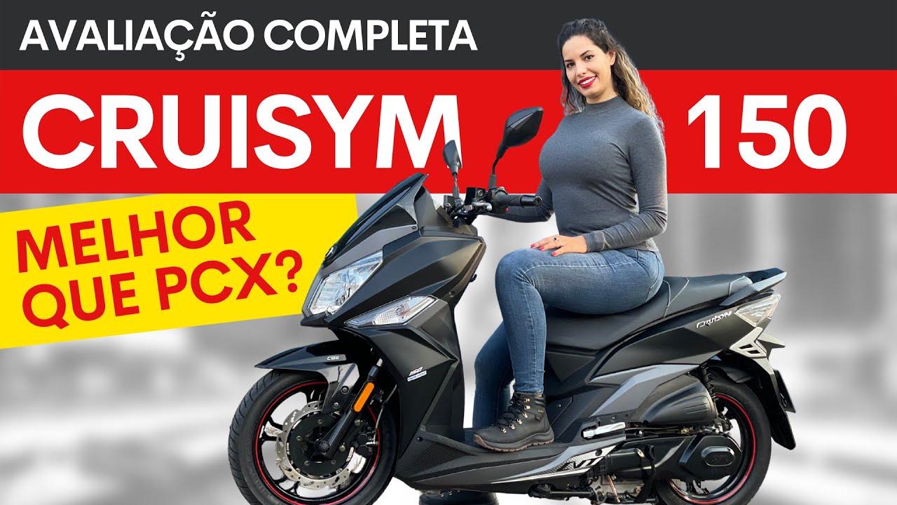 TESTE CRUISYM 150 *MELHOR QUE PCX E NMAX? | CONSUMO, SEGURO, SUSPENSÃO, PRÓS E CONTRAS (TESTE JET14)