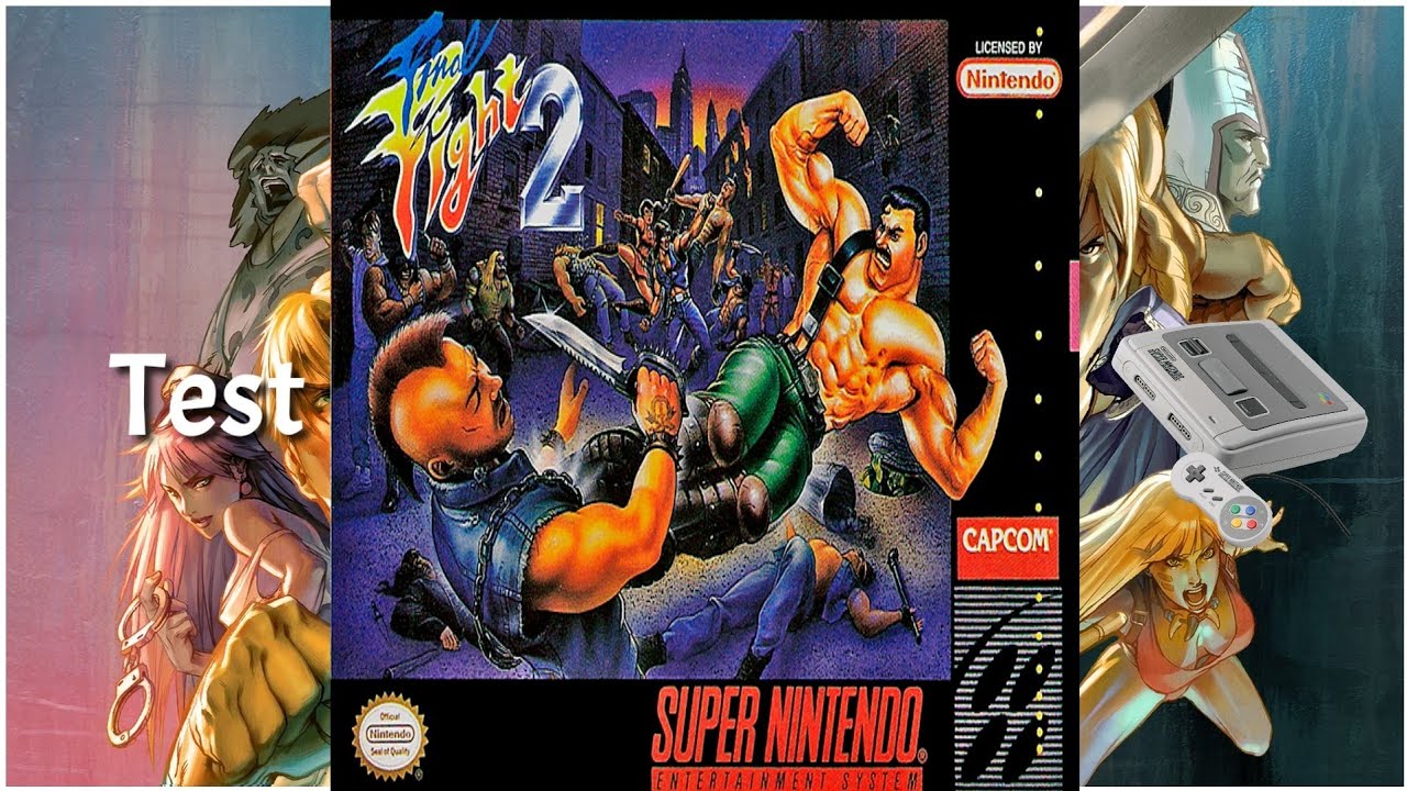 Test éclaté -  Final fight 2  ( super nes ) All over the world !