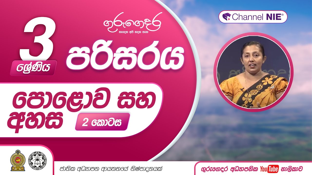 පොළොව සහ අහස - 03 ශ්‍රේණිය (පරිසරය)