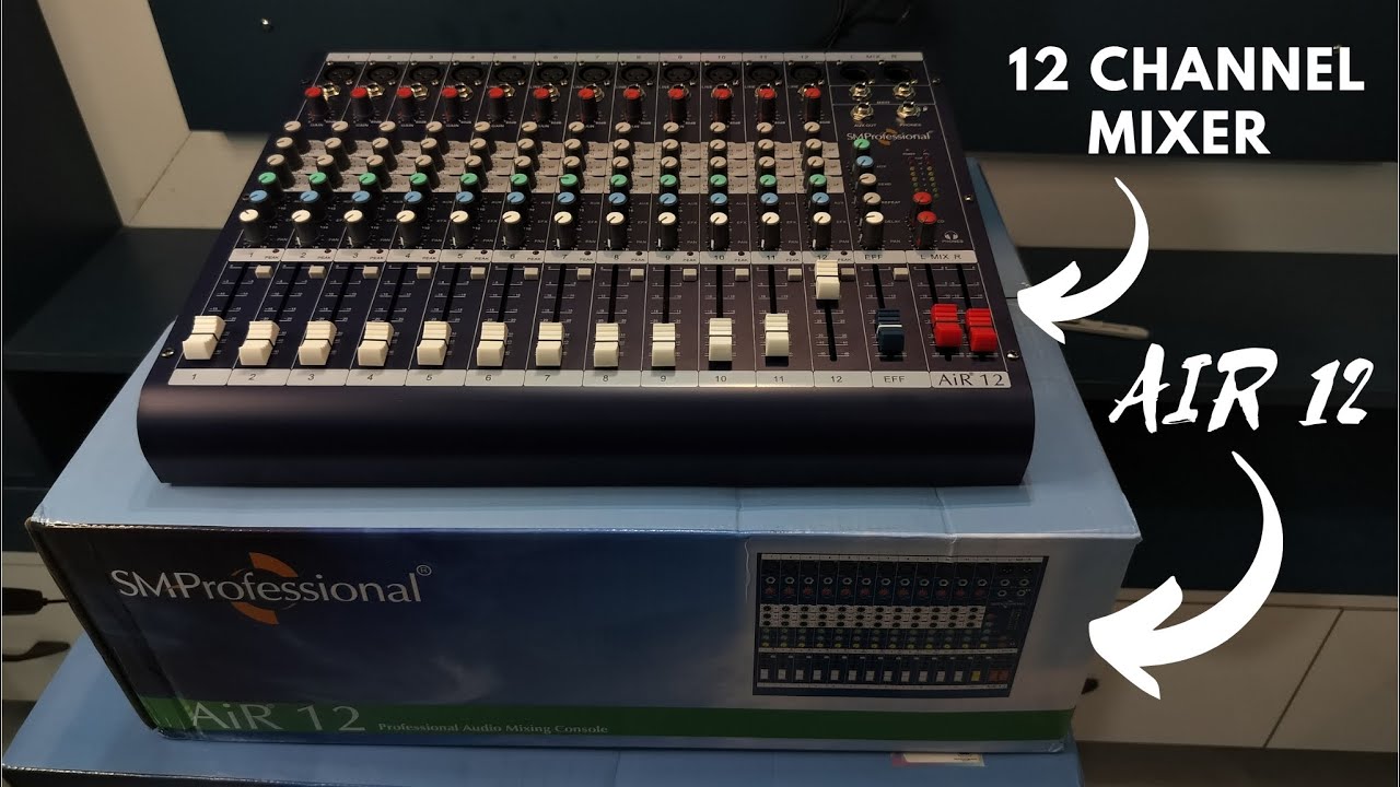 12 CHANNEL MIXER| AIR 12 PRICE | STUDIOMASTER PROFESSIONAL| AIR SERIES | BEST PERFORMANCE