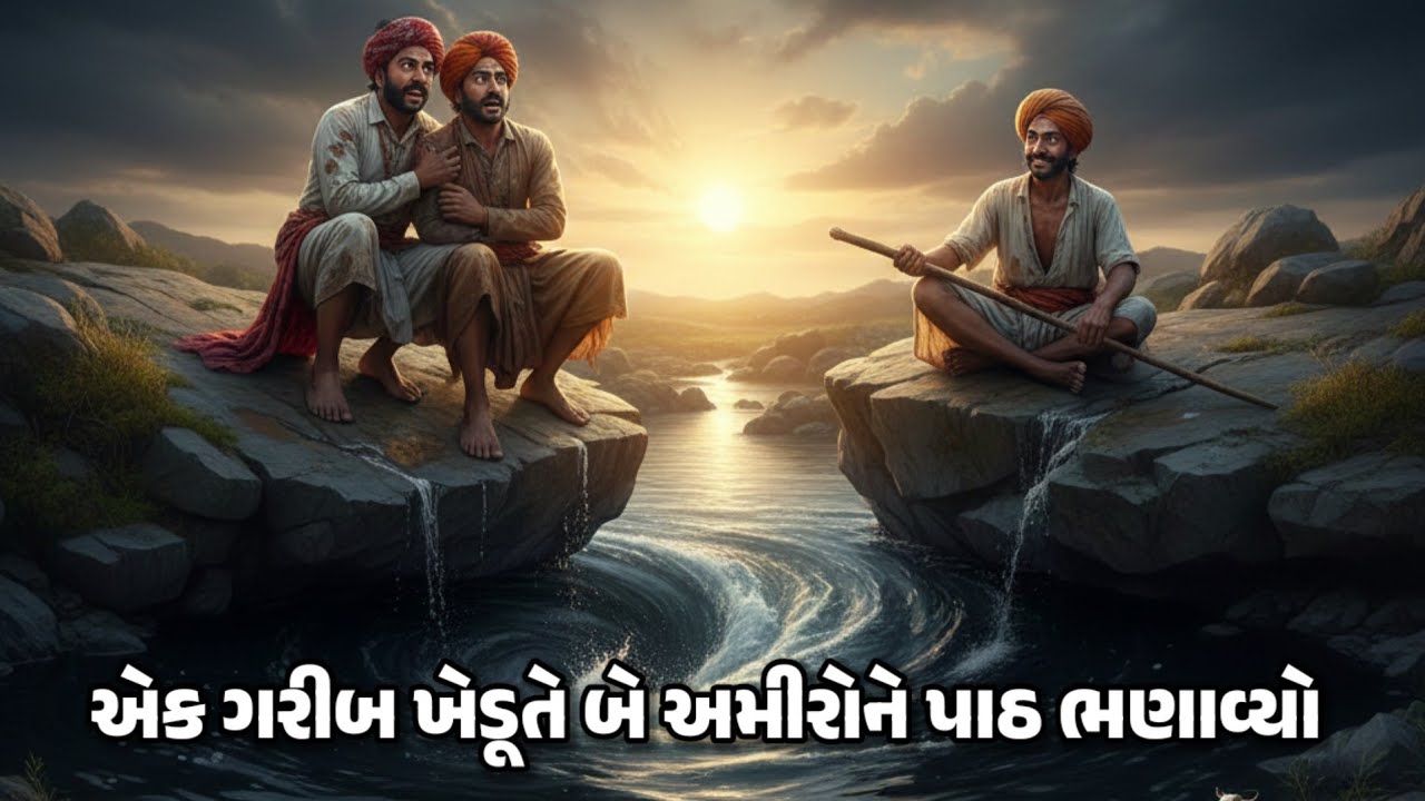 એક ગરીબ ખેડૂતે બે અમીરોને પાઠ ભણાવ્યો🔥moral story in gujarati|પ્રેરણાદાયક ગુજરાતી વાર્તા 