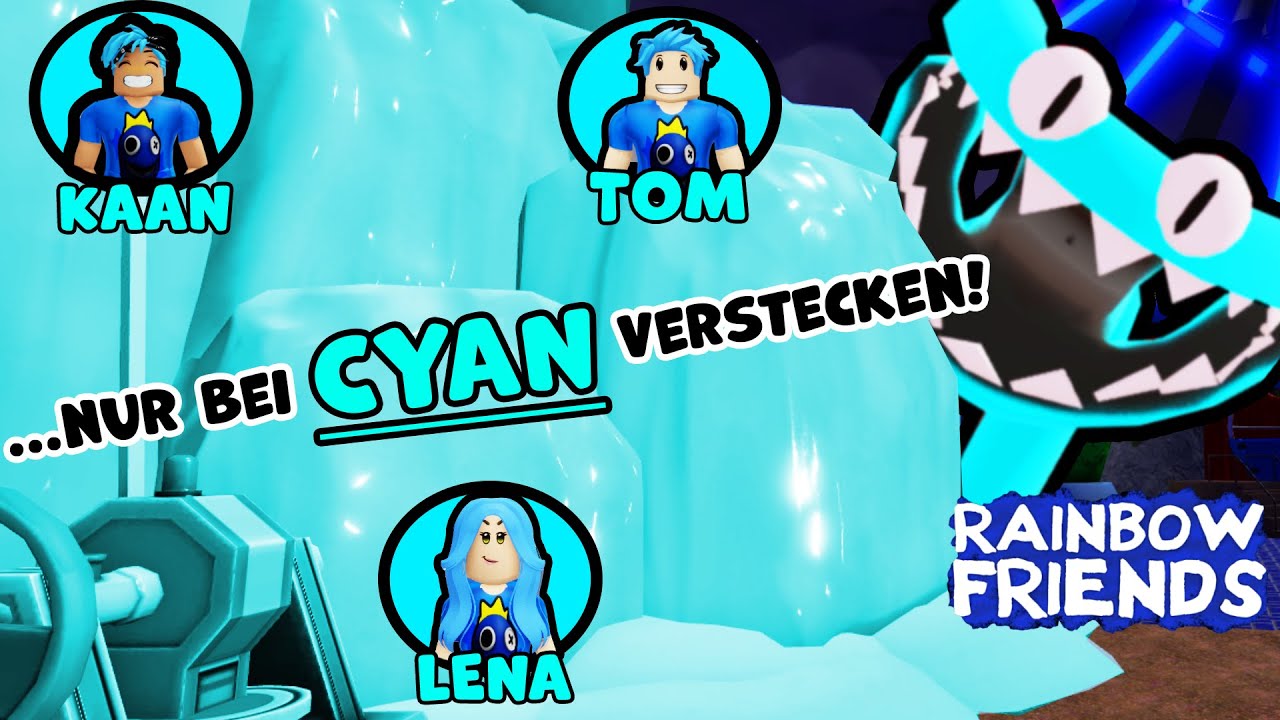 Rainbow Friends Hide And Seek, ABER ICH DARF MICH NUR BEI 1 FARBE VERSTECKEN!