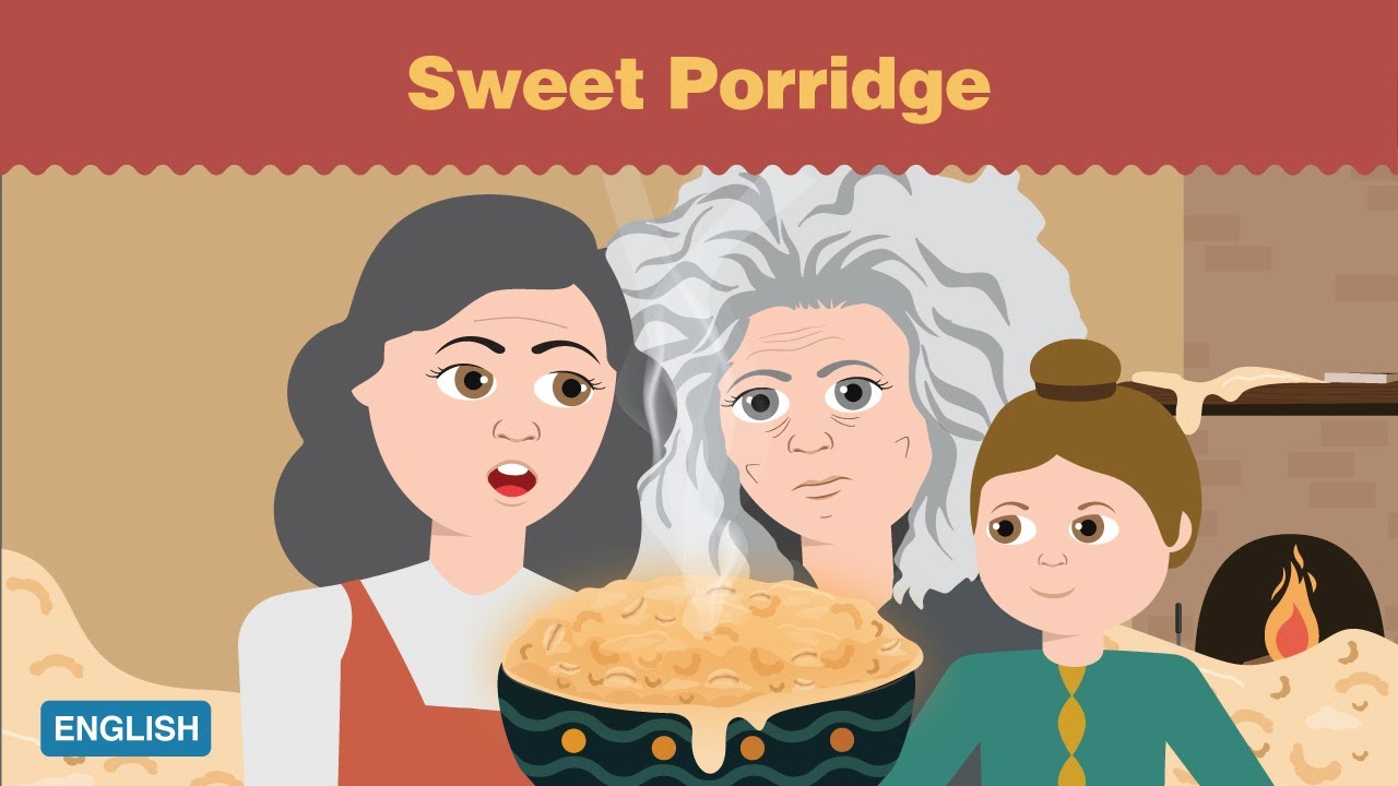 Sweet Porridge And The Magic Pot That Lost Control | Fairy Tale Stories | @EnglishFairyTaleStories