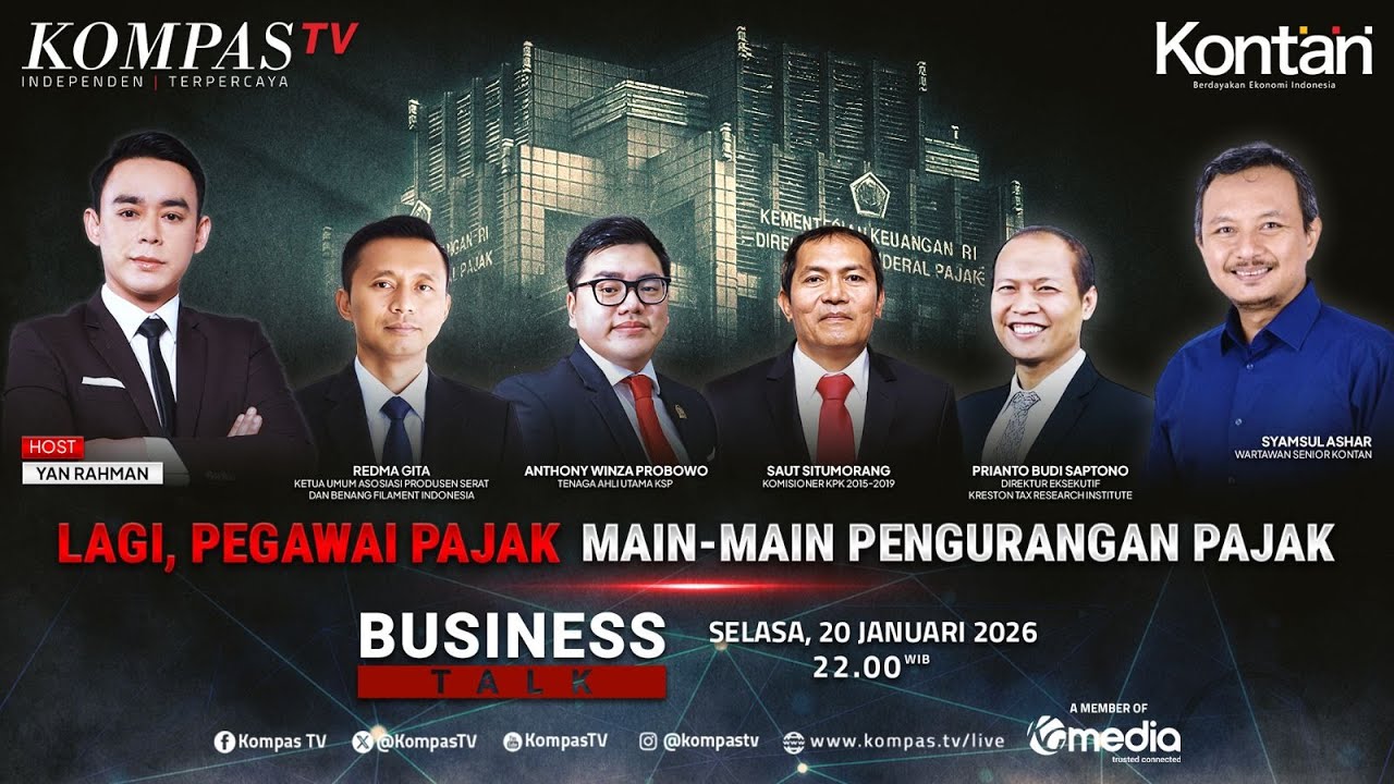 LIVE - Lagi, Pegawai Pajak Main-Main Pengurangan Pajak | BUSINESS TALK