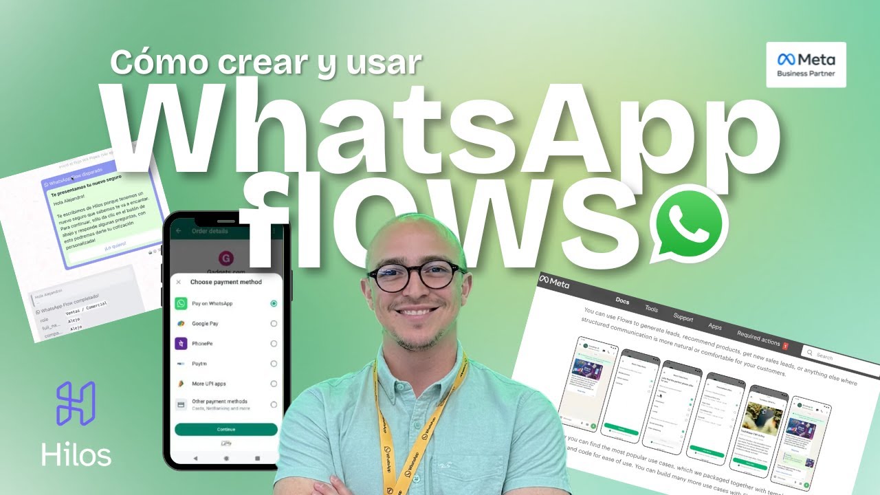 ¿Cómo Usar WhatsApp Flows? Descúbrelo con el Co-founder de Hilos