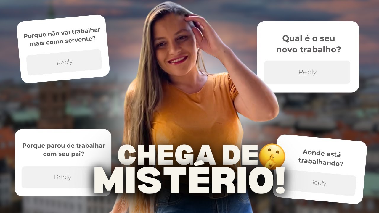 SEM MISTÉRIO, CONTEI PARA VOCÊS PORQUE NÃO VOU TRABALHAR MAIS COMO SERVENTE!