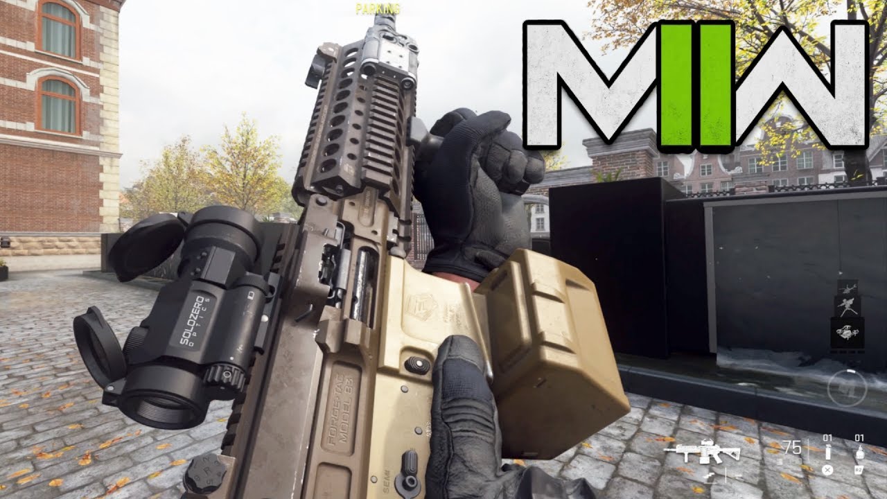 Fightlite MCR (M4) in Modern Warfare II Open BETA Gameplay