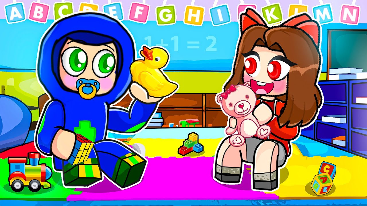 Kindergarten Story in Roblox | (Roblox Story Game)