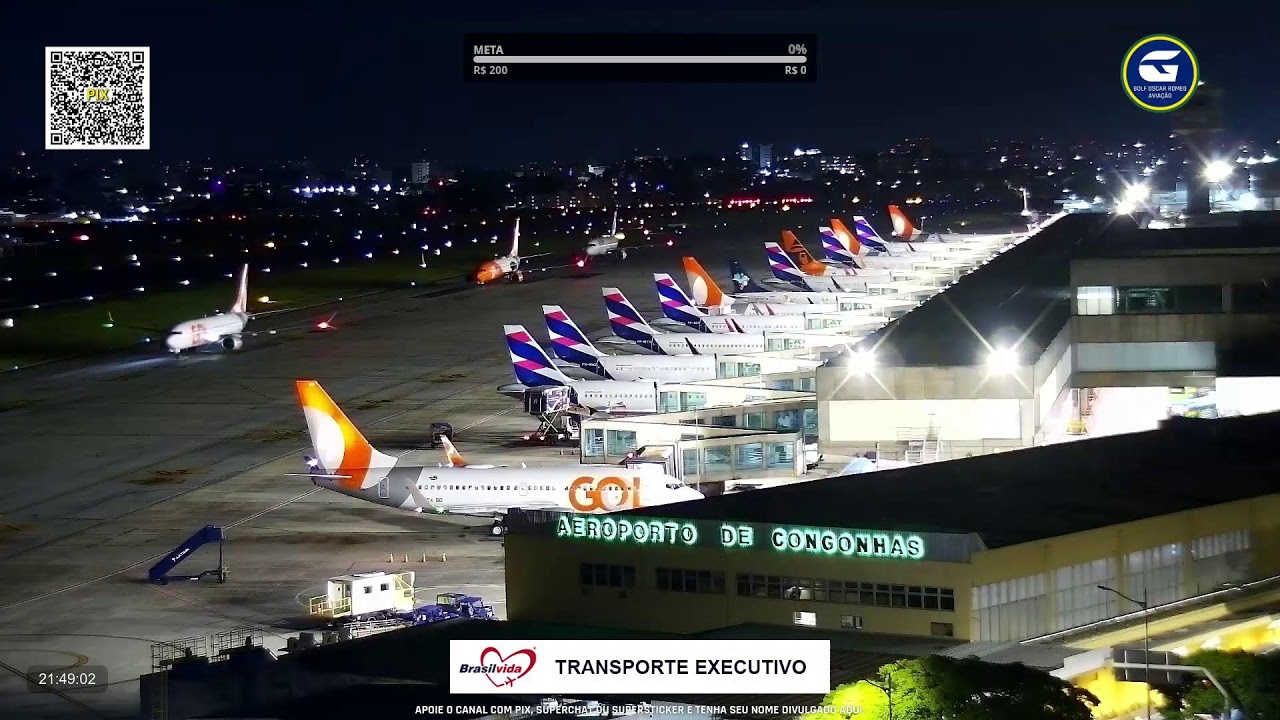 SBSP LIVE #2 - Aeroporto de São Paulo AO VIVO - CGH Airport - 25/01 Manhã
