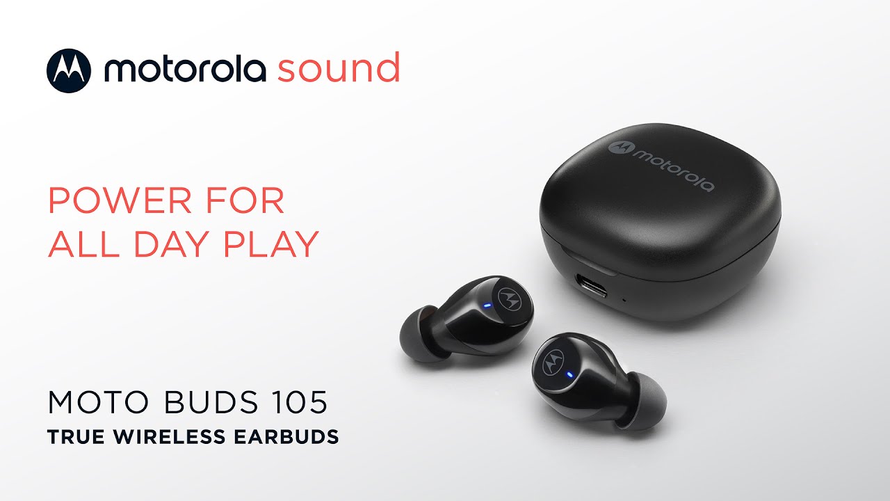 UNBOXING MOTO BUDS 105 TRUE WIRELESS EARBUDS