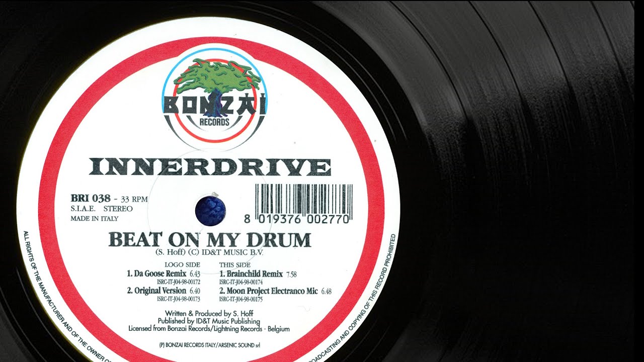 Innerdrive - Beat on my drum (Moon Project Electranco Mix) - 1998