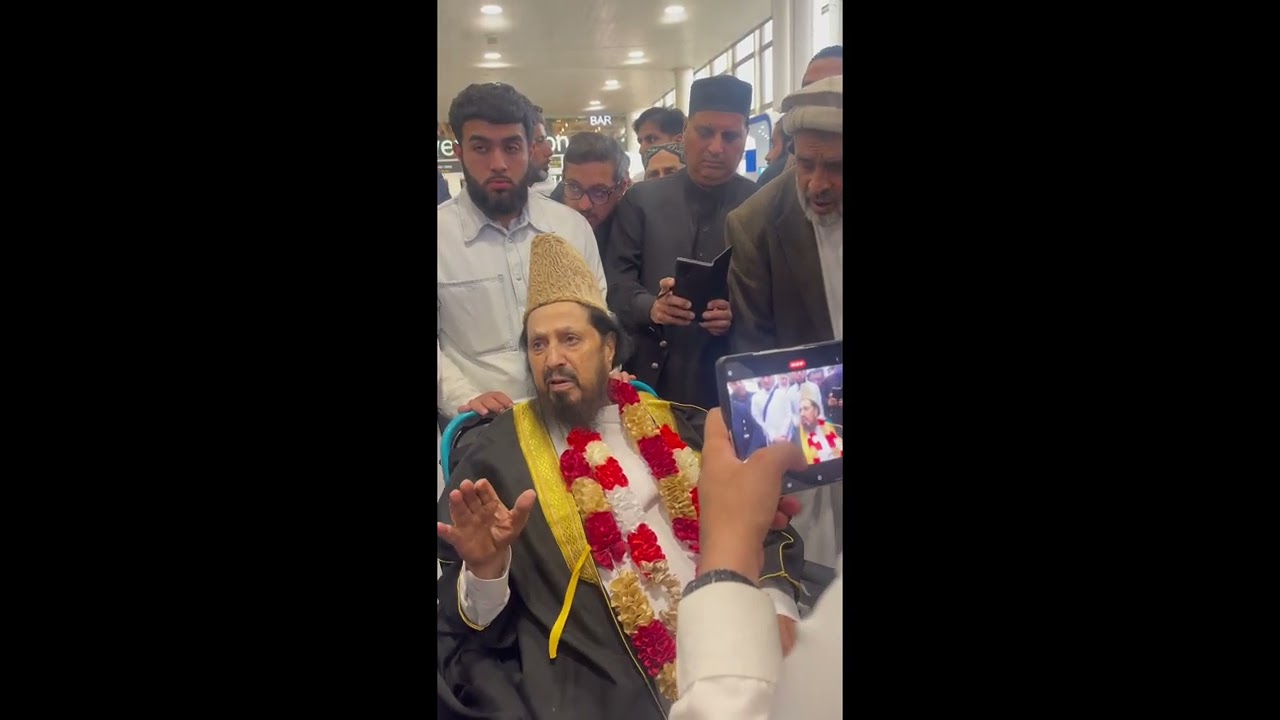 Arrival Of Hazrat Muffakir E Islam Pir Sayyid Abdul Qadir Jilani To Uk 11 - September 2025