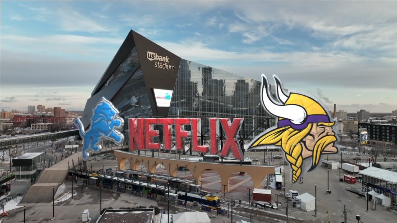 NFL Christmas Gameday on Netflix intro | DET@MIN | 12/25/2025
