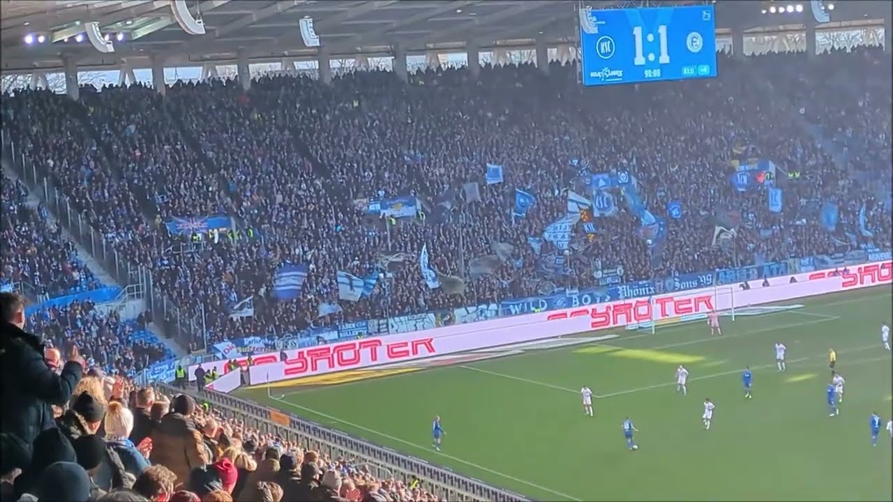 Karlsruher SC - Fortuna Düsseldorf : Gegengerade - KSC Fans 2025/2026 B2