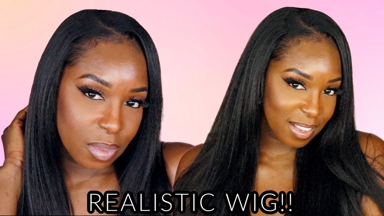 No More Lace Fronts! Most Realistic Kinky Straight Upart Wig | OMG Queen Hair