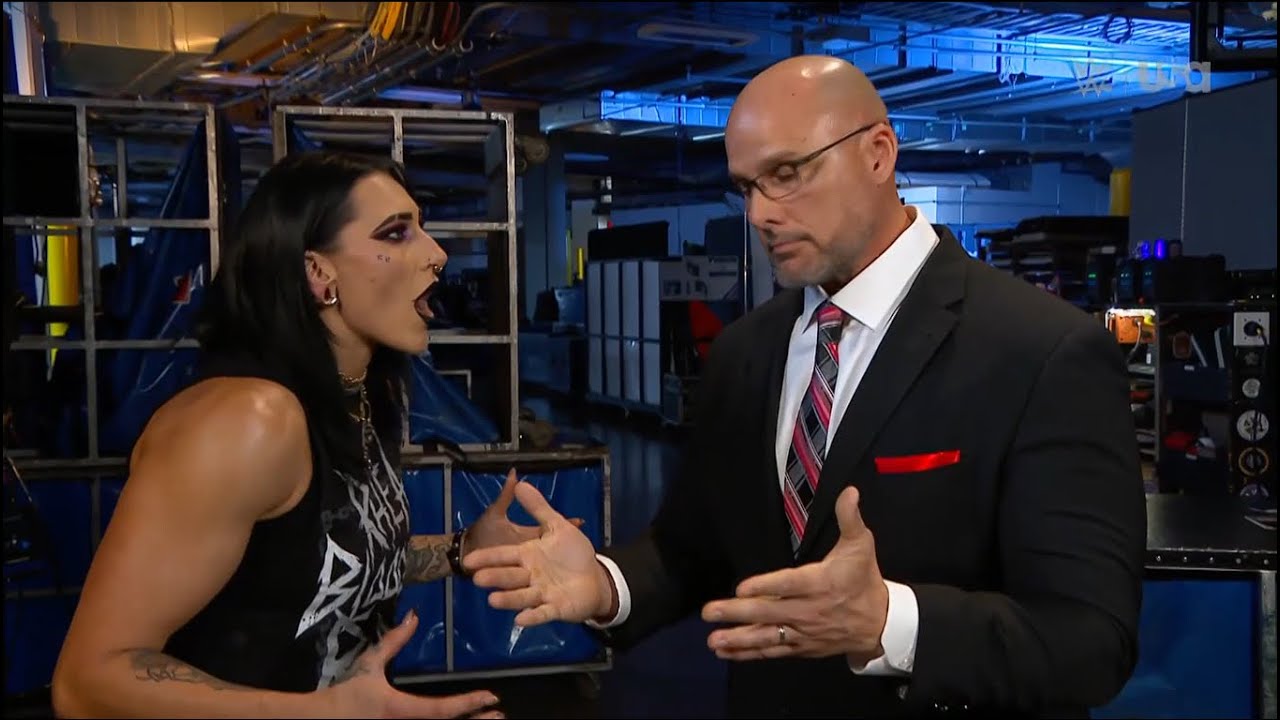 Rhea Ripley attacks Adam Pearce | WWE RAW 10/14/2024